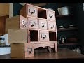 How to Make an Apothecary Chest of Drawers