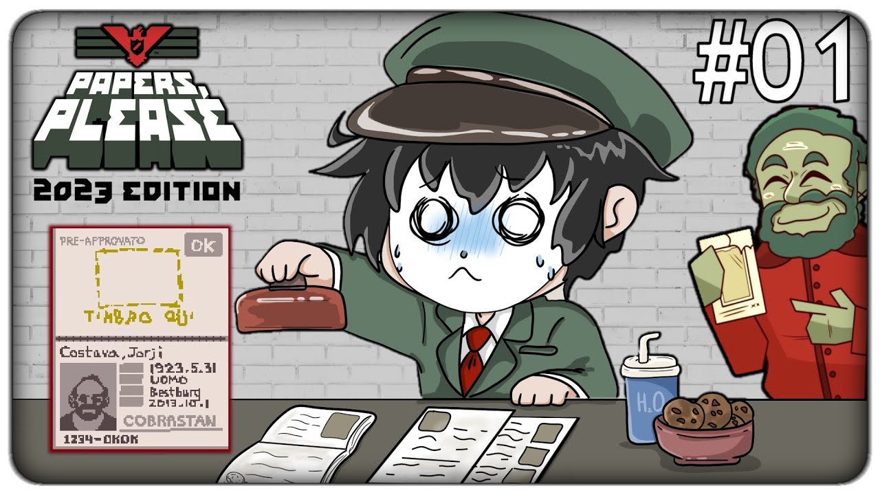 MI SALE LA NOSTALGIA E RITORNO ALLA DOGANA DI ARSTOTZKA | Papers Please 2023 - ep.01