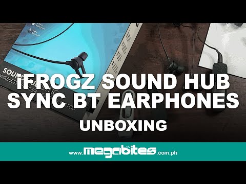 iFROGZ Sound Hub Sync Earphones BT Unboxing