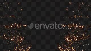 Gold Particles | Motion Graphics - Envato elements