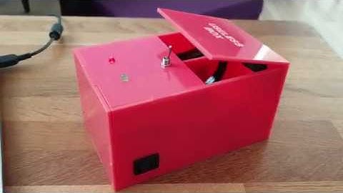 DIY Useless box project with Arduino | Laser project | Designed with Adobe Illustrator