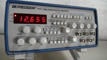 BK Precision 4040A 20 MHz Sweep/Function Generator with Frequency Counter