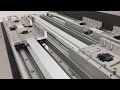 2 sliders belt driven linear motion stage actuator #linearmotion #linearactuator #automation #cnc