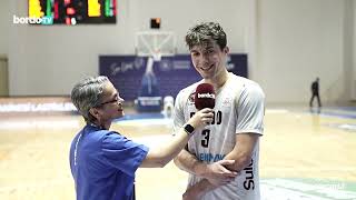 Yeni Transferimiz Doğan Bozveli, Bordo Tvnin Maç Sonu Röportajına Katıldı.