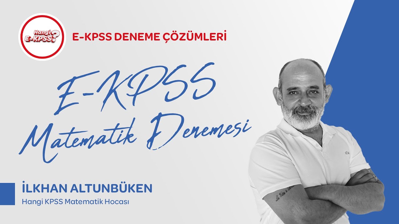 2024 EKPSS Matematik Deneme Çözümü | İlkhan Altunbüken Hangi KPSS ?#ekpss #ekpss2024