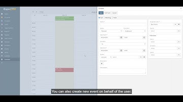How to check calendar of specific user in EspoCRM