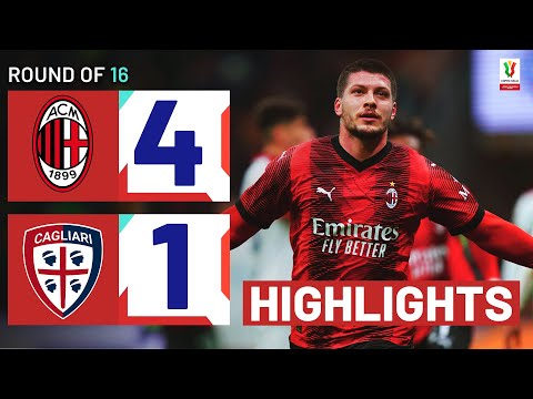 AC Milan Cagliari Goals And Highlights