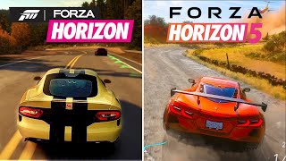 Evolution of Forza Horizon Games (2012-2021)