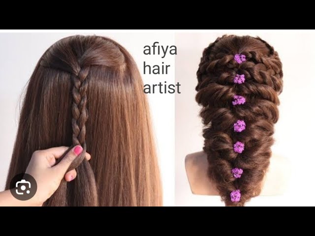 28 Easy Hairstyles - How To Braid Your Hair - Simple Braided Hairstyles For  Complete Beginners! 