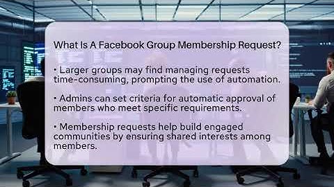 What Is A Facebook Group Membership Request? - Everyday-Networking