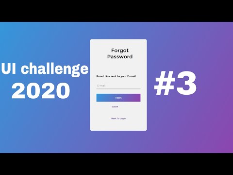Forgot Password UI