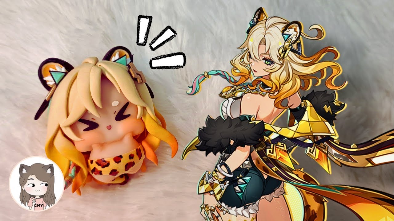Genshin Impact 原神】Xilonen 希诺宁| little chibi | handmade clay