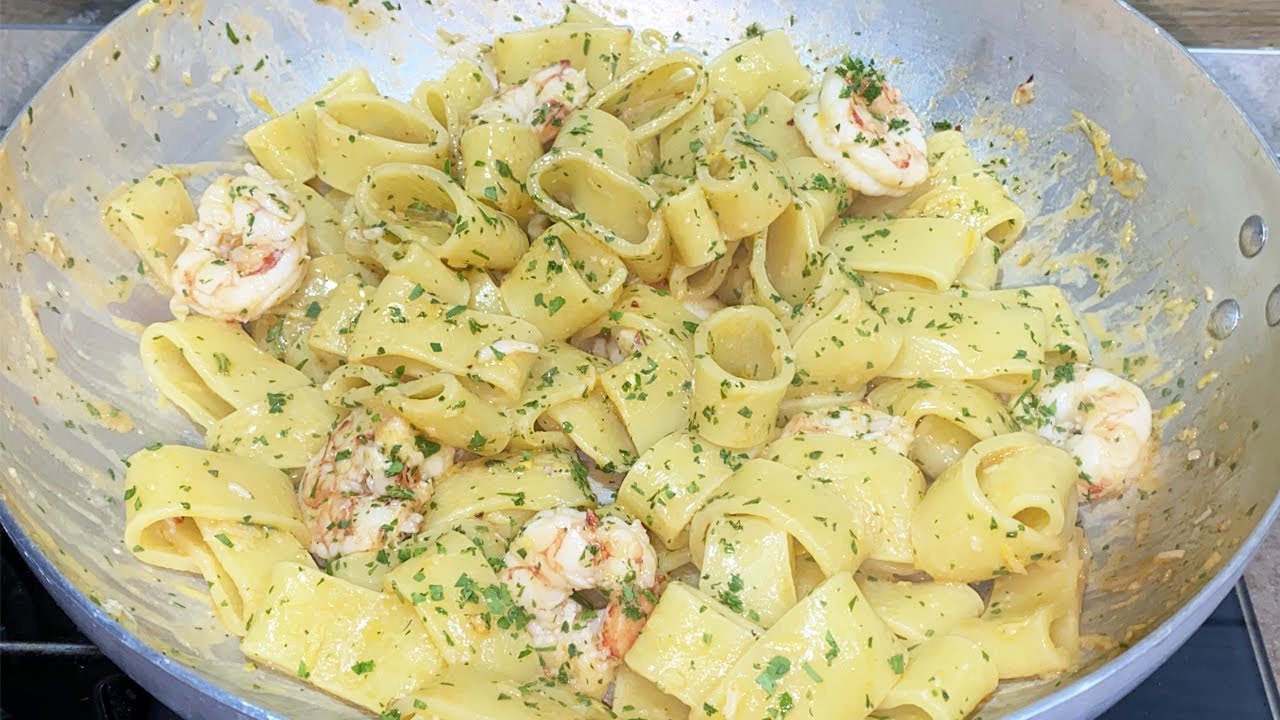 CALAMARATA GAMBERONI E LIMONE YouTube