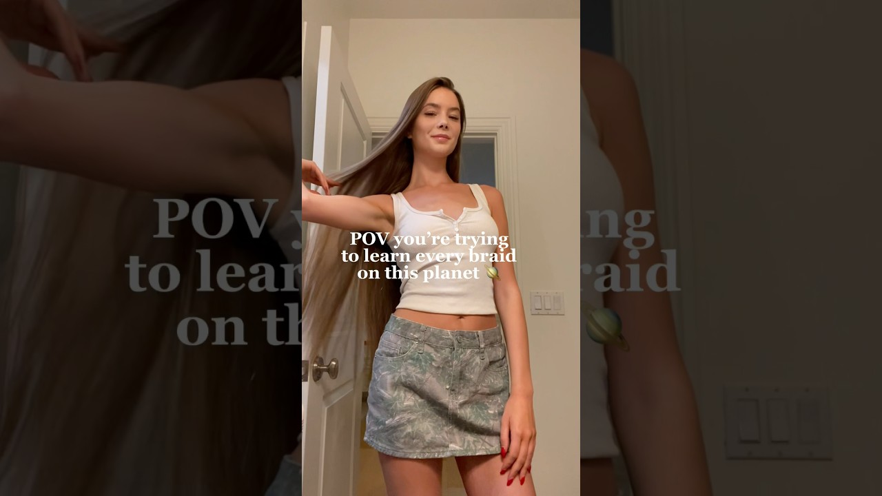 Trying the 3x3 braid 😵‍💫 lowkey excited to see the results.. lmk what braid i should try next!!!