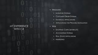 What Is C My Experience With C