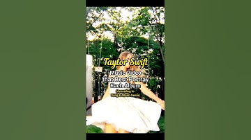 Taylor Swift Music Video that Best Portray Each Album #taylorswift #taylorsversion #shorts #music