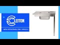 Vídeo: Mesa de Entrada Izquierda para Lavavajillas de Cúpula con 1 Seno 1000x750x880 mm Desmontable ®Cleiton
