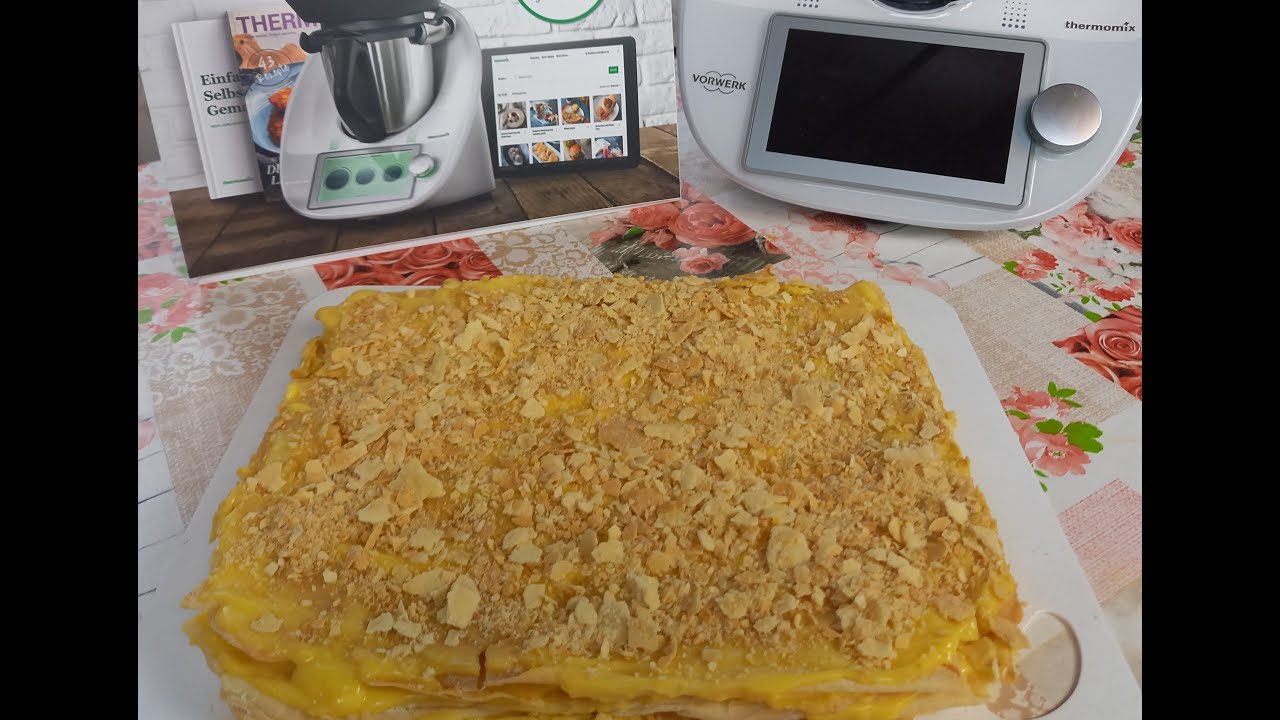 торт Наполеон на термомиксе ТМ6