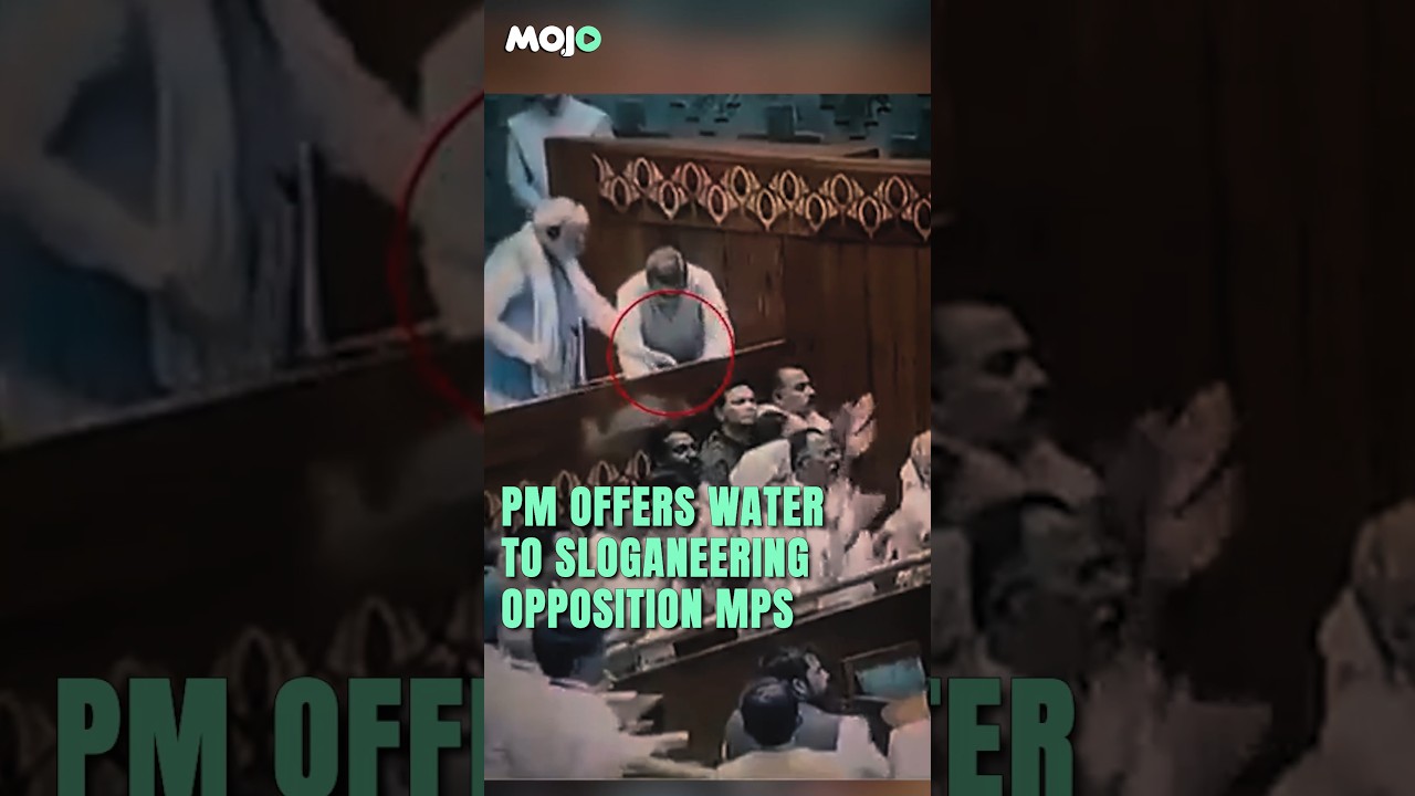 Modi Offered Water To These Slogan Shouting MPs I Who Were They? 