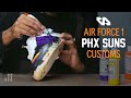 Air Force 1 Phoenix Suns Custom With Vick Almighty