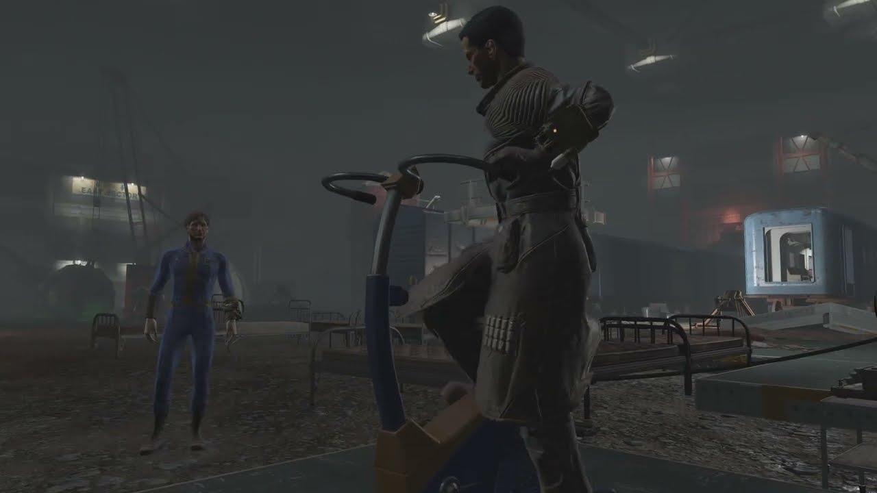 Fallout 4 playthrough #100 Clem Get on that BIKE!