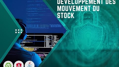 Spring Boot & Angular Project | Inventory Management | Part 14 - Stock Movement Development