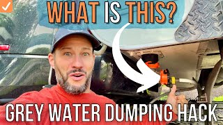 Gray Water Dumping Hack - Make Frequent Dumping Faster and Easier