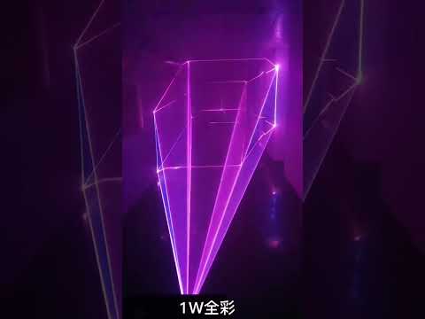 Лазер анимационный NEW LIGHT M-JS100RGB 1W RGB LASER LIGHT, видео 1