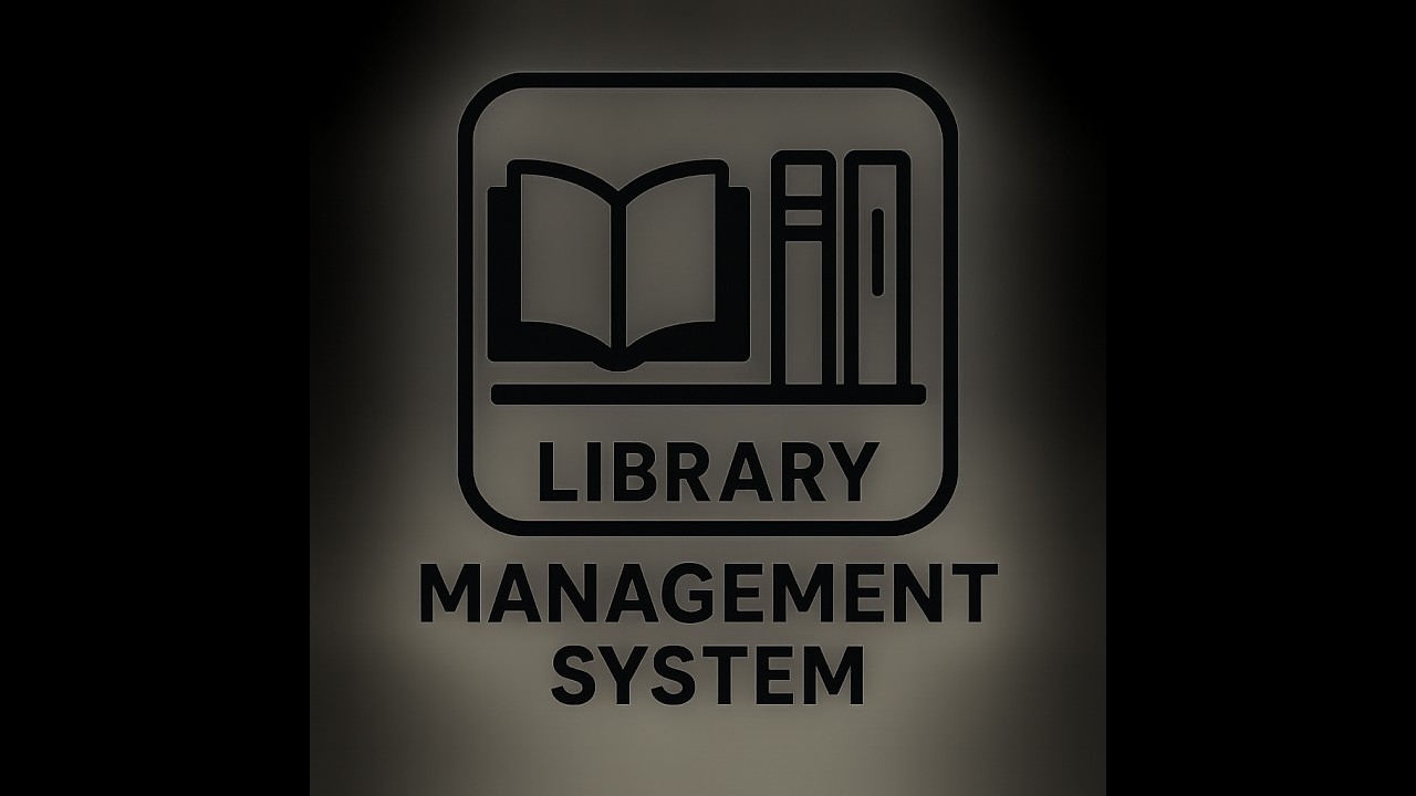 Library Management System Asp.net Core Version 1 - YouTube
