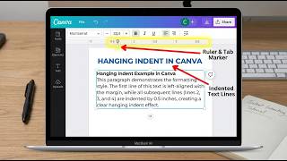 How to Do a Hanging Indent in Canva (Easy Text Formatting Guide) How To Hanging Indent In Canva Quick Easy