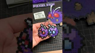 Pokemon Gacha No.48 Shiny Venonat / perlerbeads venomoth #pokémon#venonat#venomoth#shinypokemon