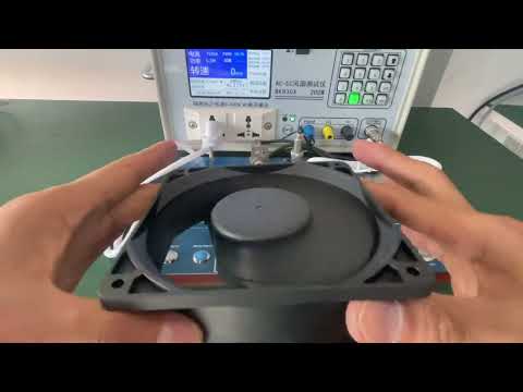 120x120x38mm EC Cooling Fan Test video thumbnail