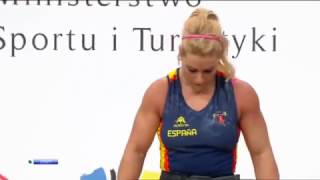 Weightlifting World Championship Poland 2013 Women 75 Lidia Valentin