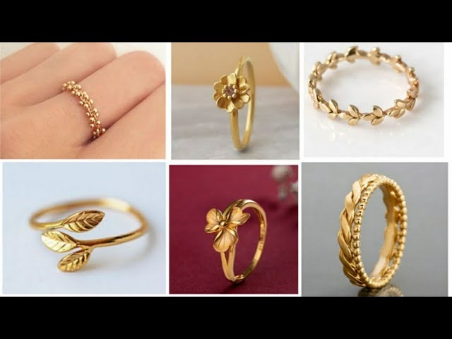 Gold ring designs under 2gm weight lसिर्फ़ 2 ग्राम मे बेहतरीन सोने की  अंगूठी बनवाए और सबकी तारीफ पाए। - YouTube