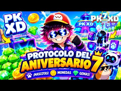 🎉 ASÍ FUE EL PROTOCOLO DEL ANIVERSARIO 7... 😱 | PK XD-WIINIC
