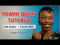 "The BEST Way to Import PDF Tables into Excel (Power Query Hack)"