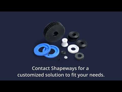 Choosing to manufacture using Additive or Traditional Manufacturing from Shapeways