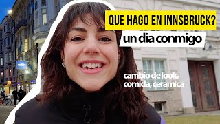 Un dia conmigo en INNSBRUCK: Cerámica, Bar latino y compras | Flor maggi Vlogs