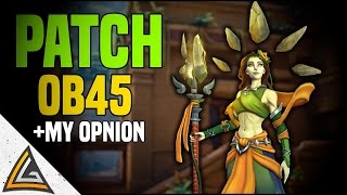 Paladins | OB 45 Patch Notes, Opinion's & MORE