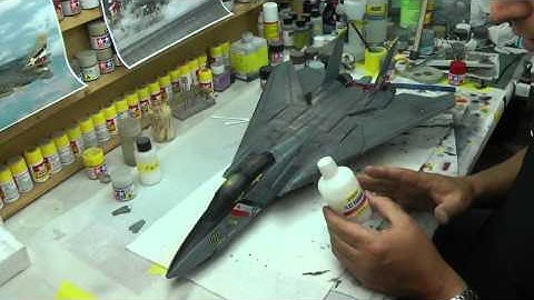 Trumpeter 1/32 F-14D Tomcat Video Build Part 13