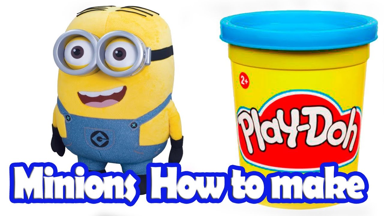 Minions Play Doh Surprise 2016 How to make Play Doh Minions