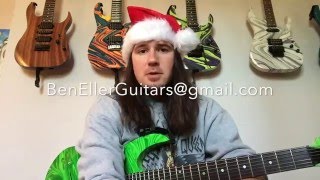 Weekend Wankshop 56: Trans Siberian Christmas Carol of the Bells guitar lesson