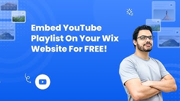 How to embed YouTube playlist on Wix?