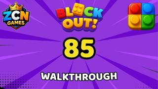 Block Out Level 85 Walkthrough | Full Solution