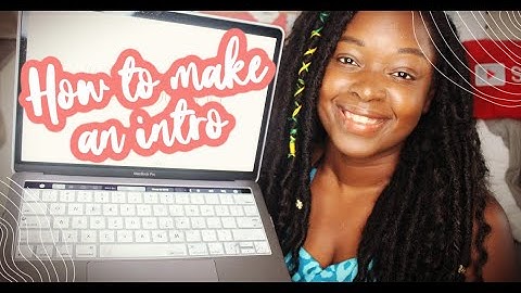 How I make my Youtube Intro ( Using Keynote )