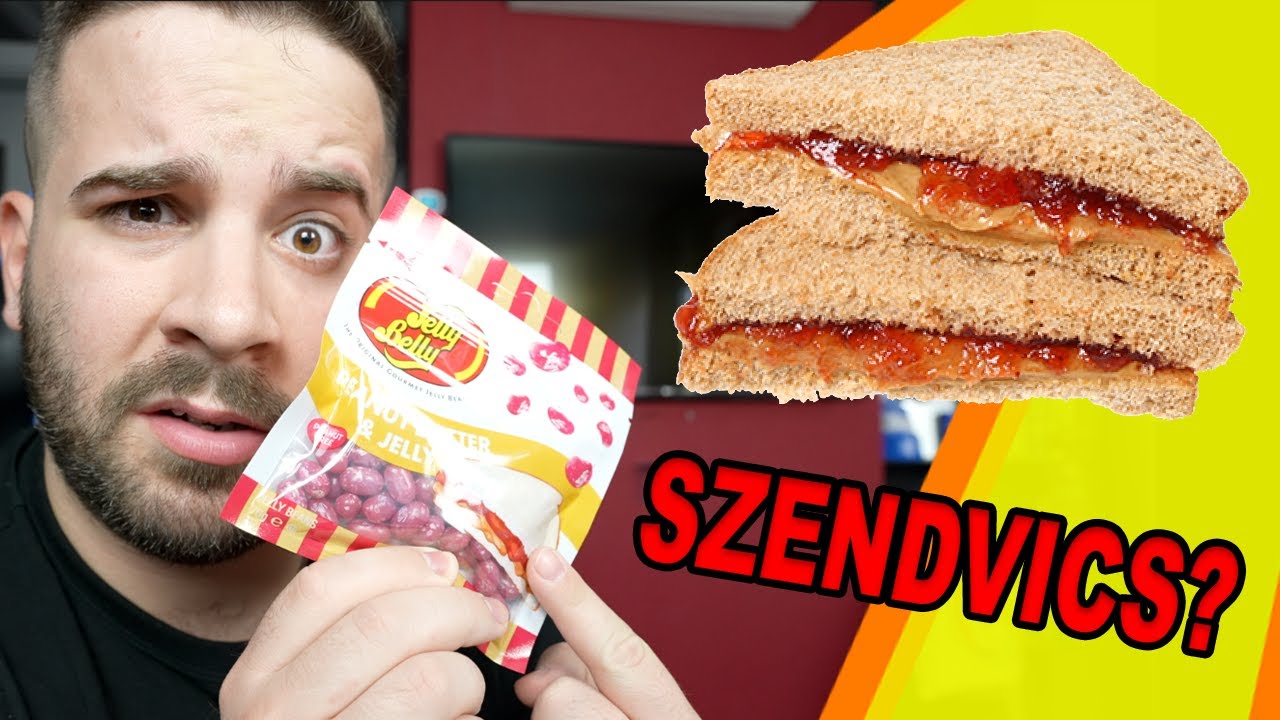 SZENDVICS ÍZŰ CUKORKA Jelly Bean ! | EGYÜNK Amcsi, Angol és Olasz édességeket !
