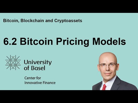 Bitcoin Pricing Models - Bitcoin, Blockchain and Cryptoassets