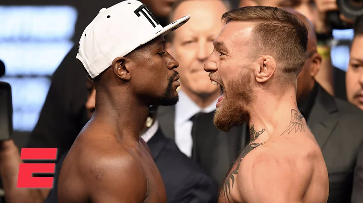 Floyd Mayweather vs. Conor McGregor Official Weigh...