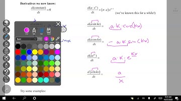 Unit 5 Day 3 Derivatives with Coefficients Video Notes