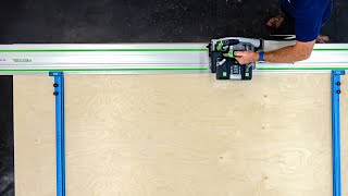 A few tips for better plywood cutting